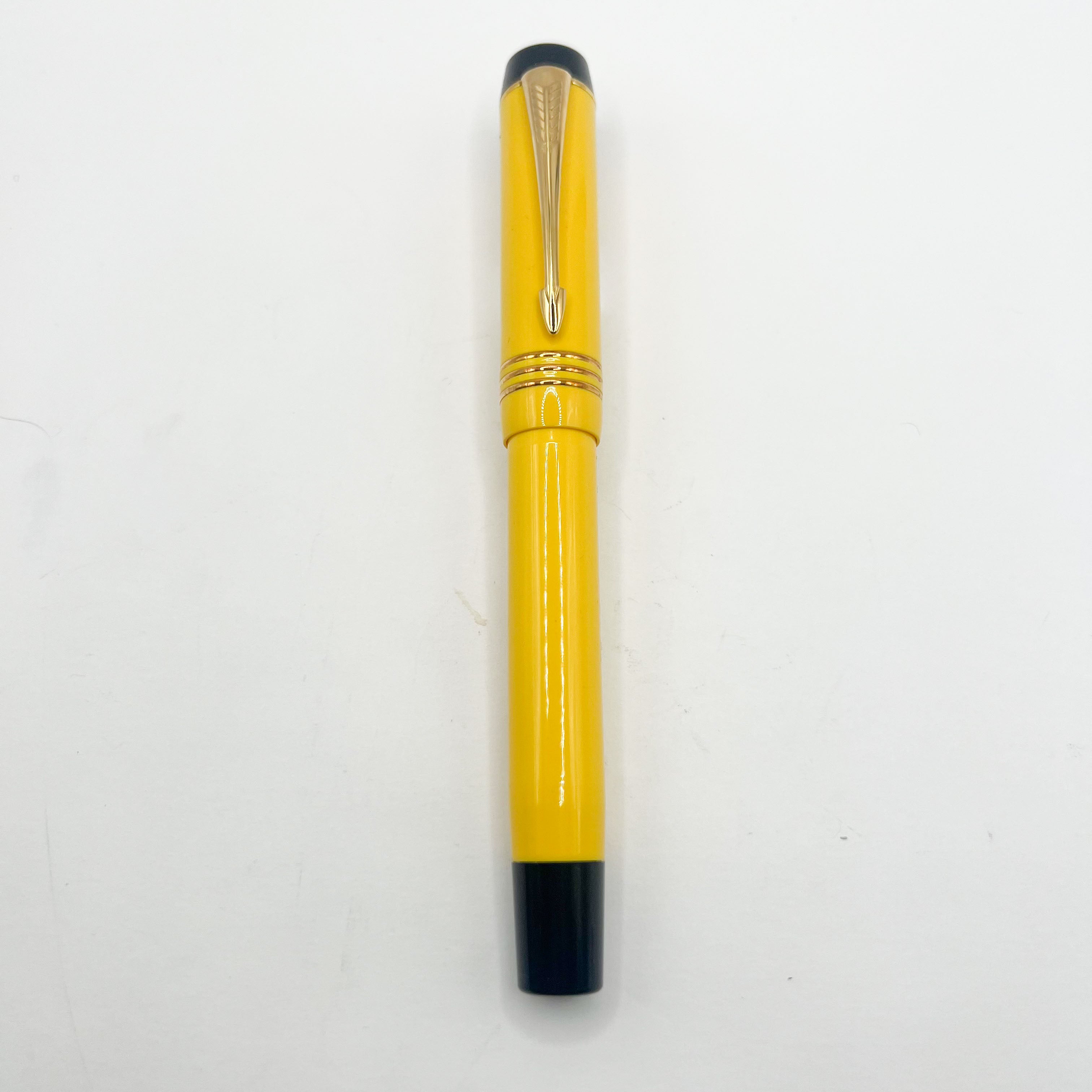 Parker Duofold Centennial Mandarin Yellow Limited Edition Fountain