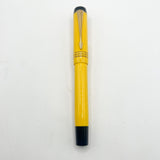 Parker Duofold Centennial Mandarin Yellow Limited Edition Fountain Pen (1995) - Medium 18kt Gold Nib