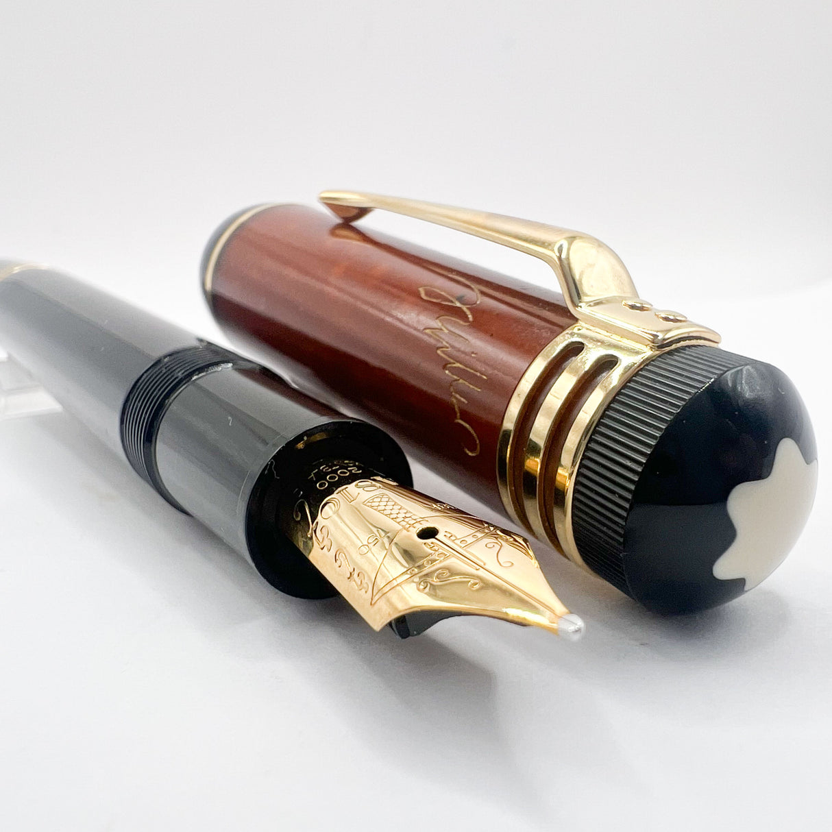 Montblanc Friedrich Schiller Writer Series Limited Edition Fountain Pen - Medium 18kt Gold Nib