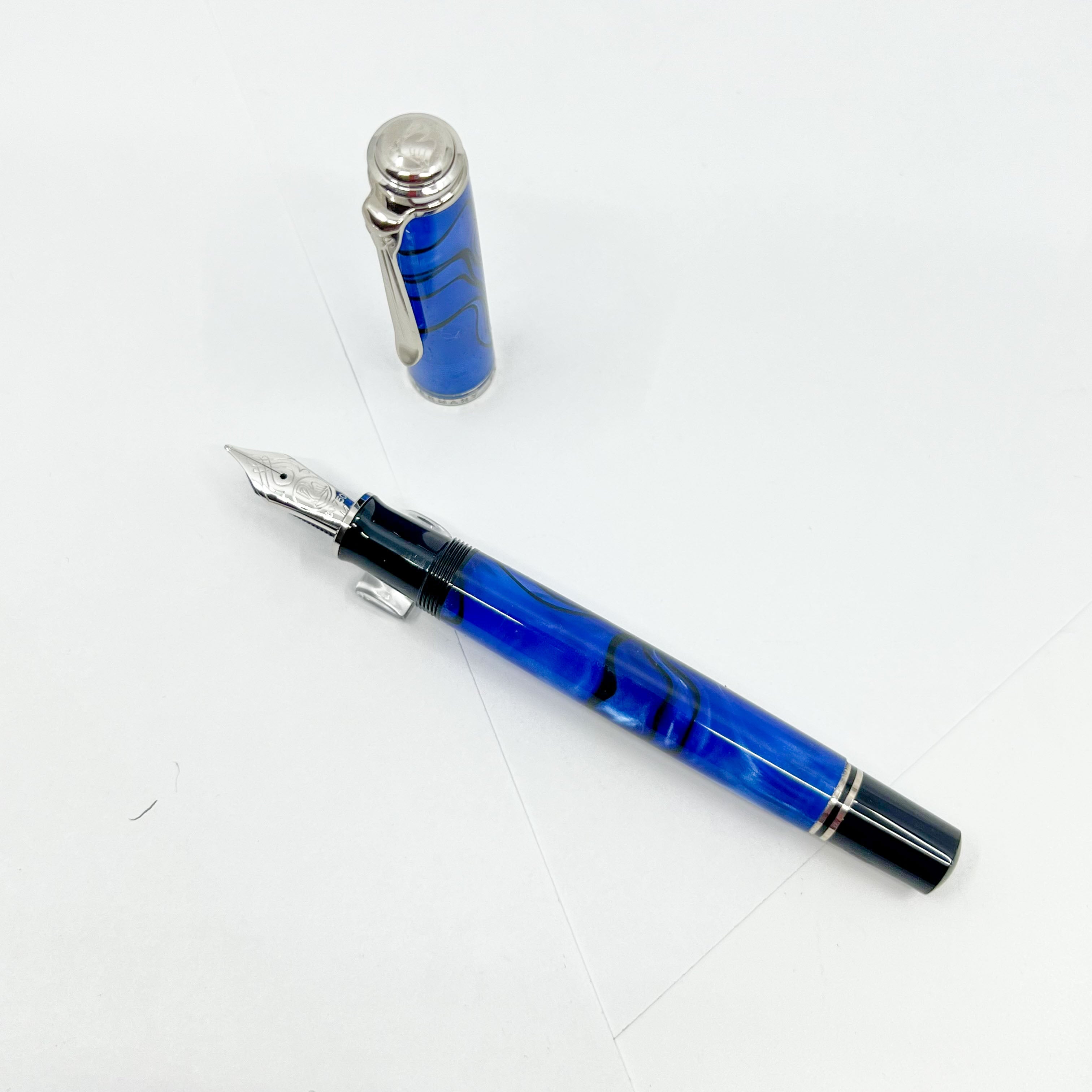 Pelikan M805 Blue Dunes Fountain Pen – Fountain Pen Hospital