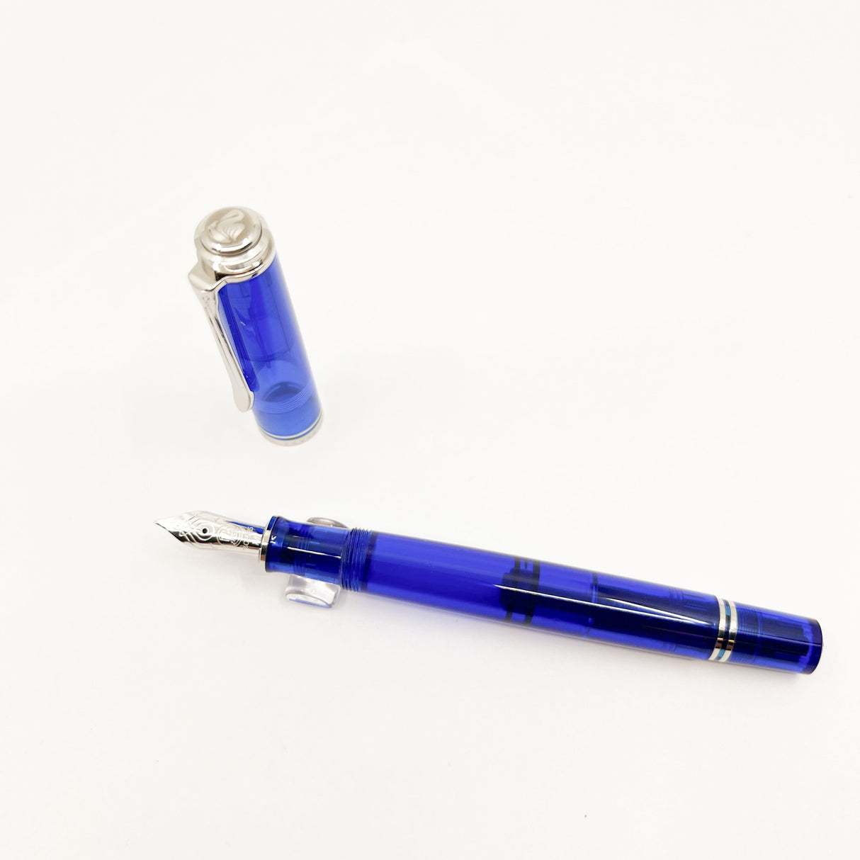 Royal Blue Pelikan Fountain Pen Ink Pelikan M605 Marine Bright