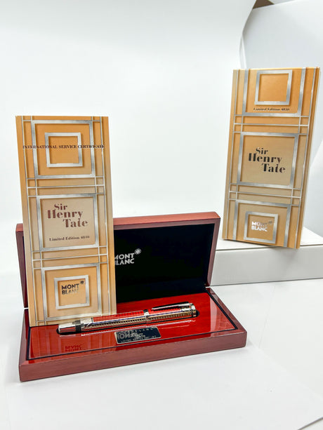 Montblanc Sir Henry Tate Patron of the Arts Limited Edition Fountain Pen