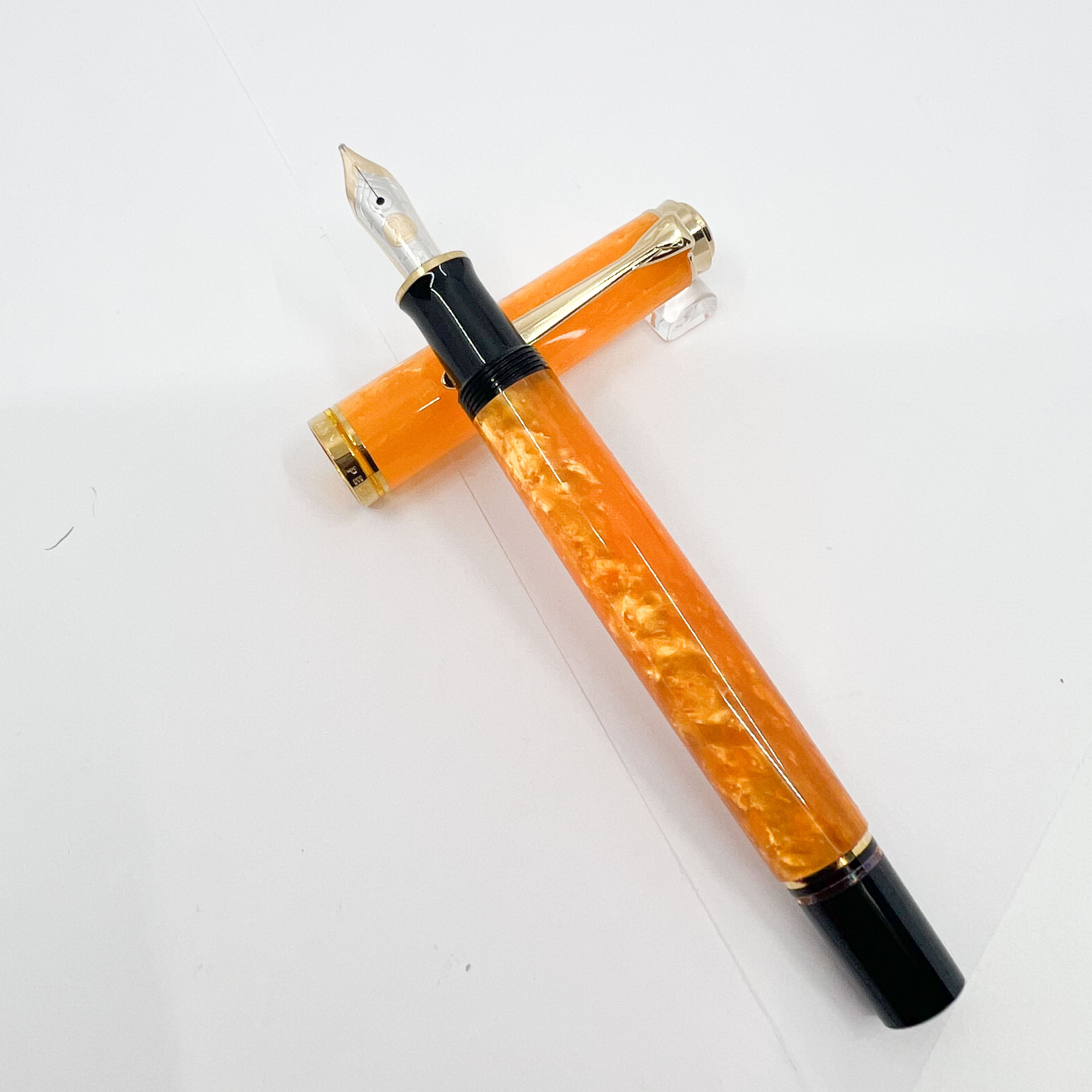 Pelikan M600 Vibrant Orange Fountain Pen – Fountain Pen Hospital