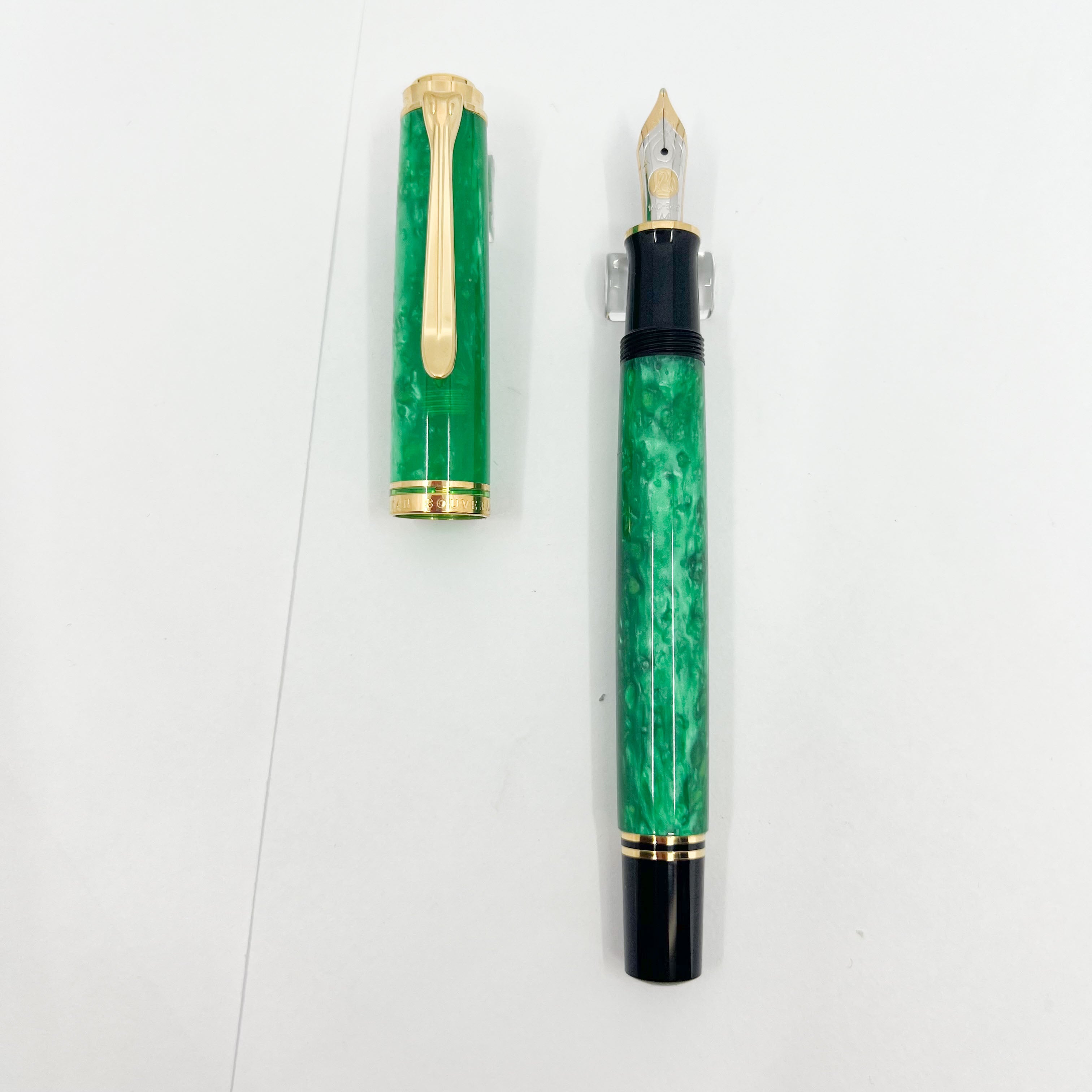 Pelikan M600 Vibrant Green Fountain Pen – Fountain Pen Hospital