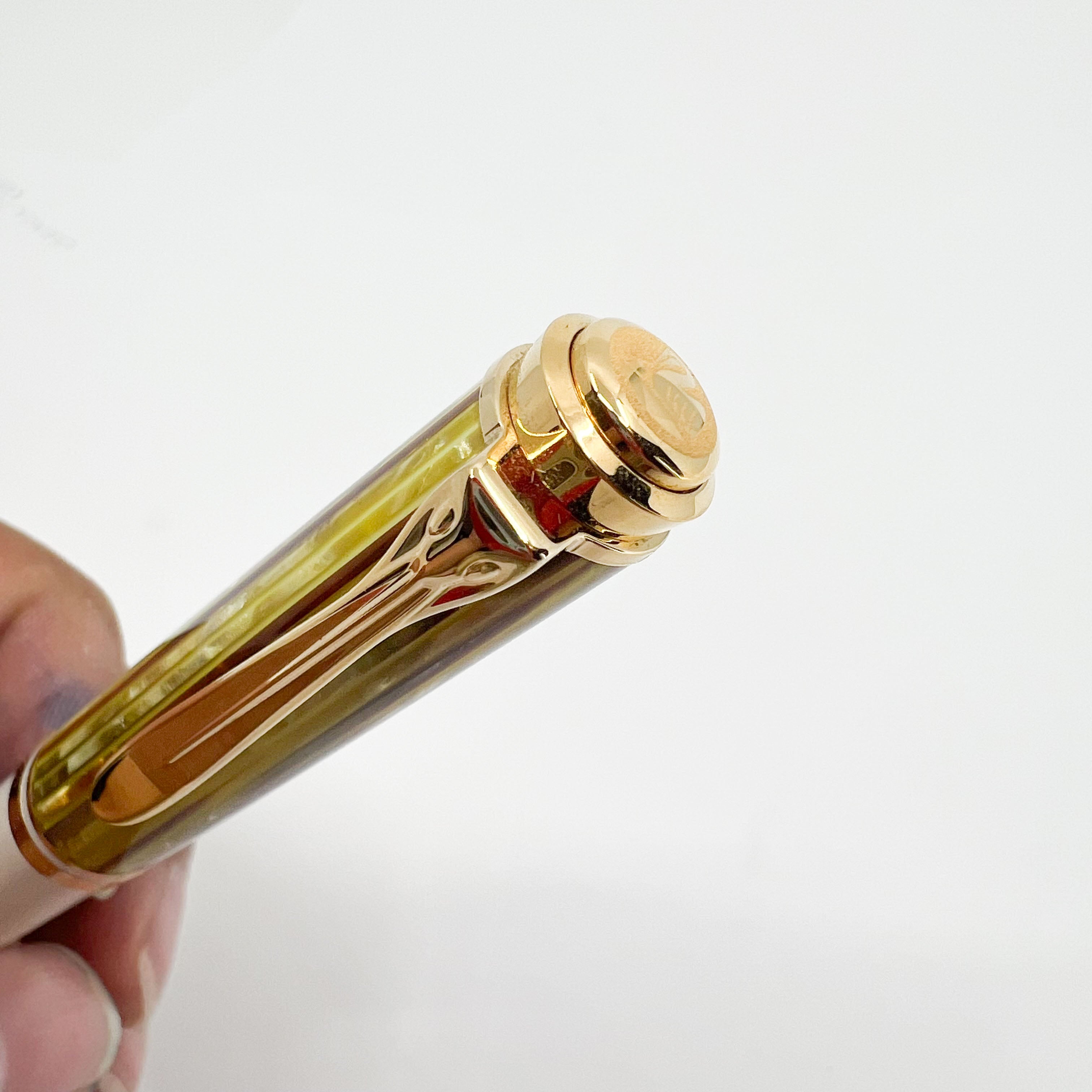 Pelikan K600 White- Tortoise Ballpoint Pen - RARE (NOT The K400