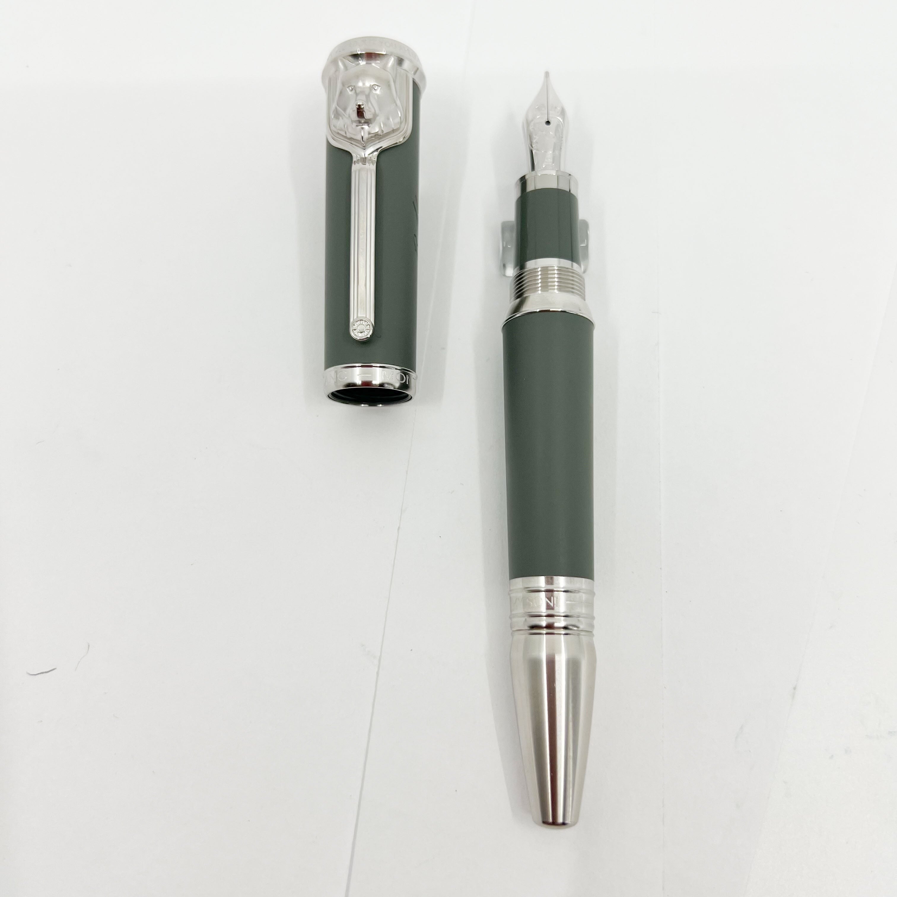 Montblanc Writer Series Rudyard Kipling Limited Edition Fountain