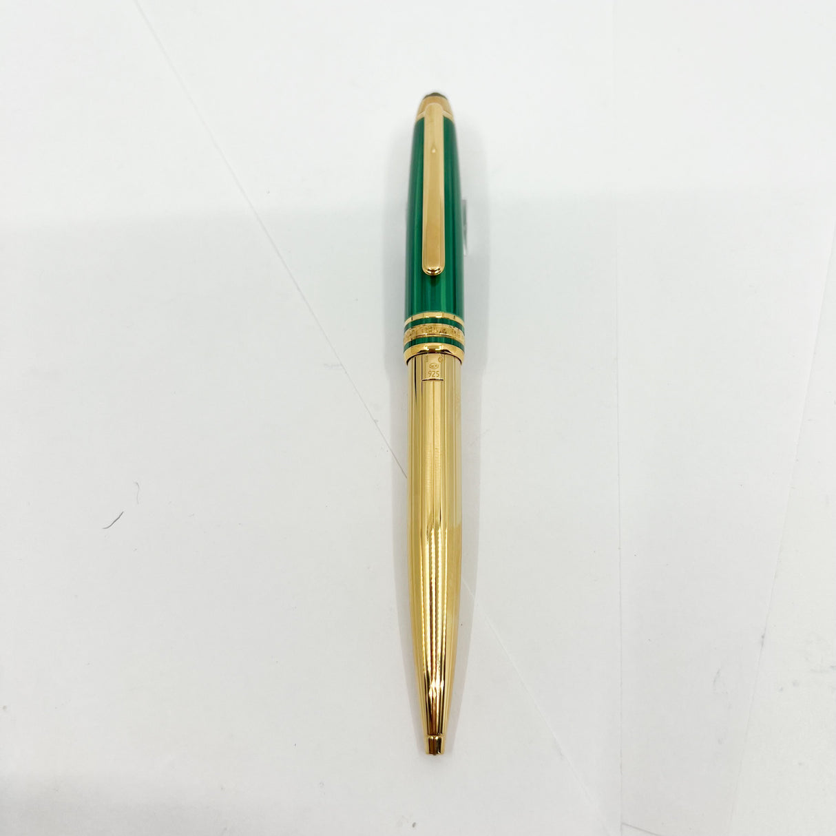 Montblanc Czar Nikolai Malachite Special Edition Gold Vermeil Ballpoint Pen