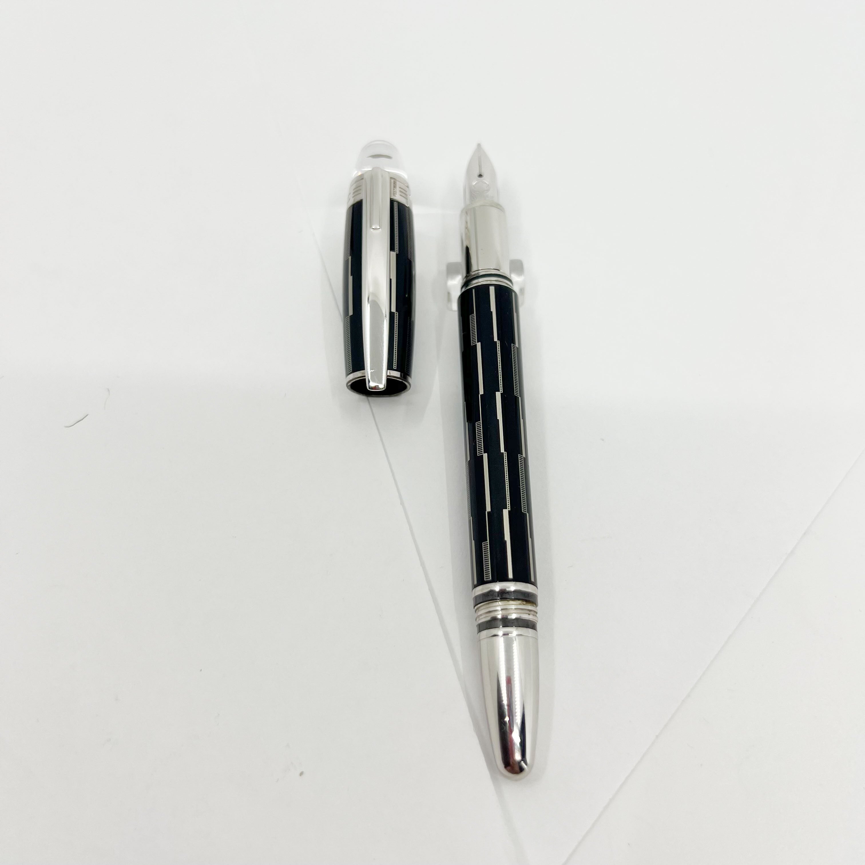 Montblanc Starwalker Black Mystery Fountain Pen – Fountain Pen