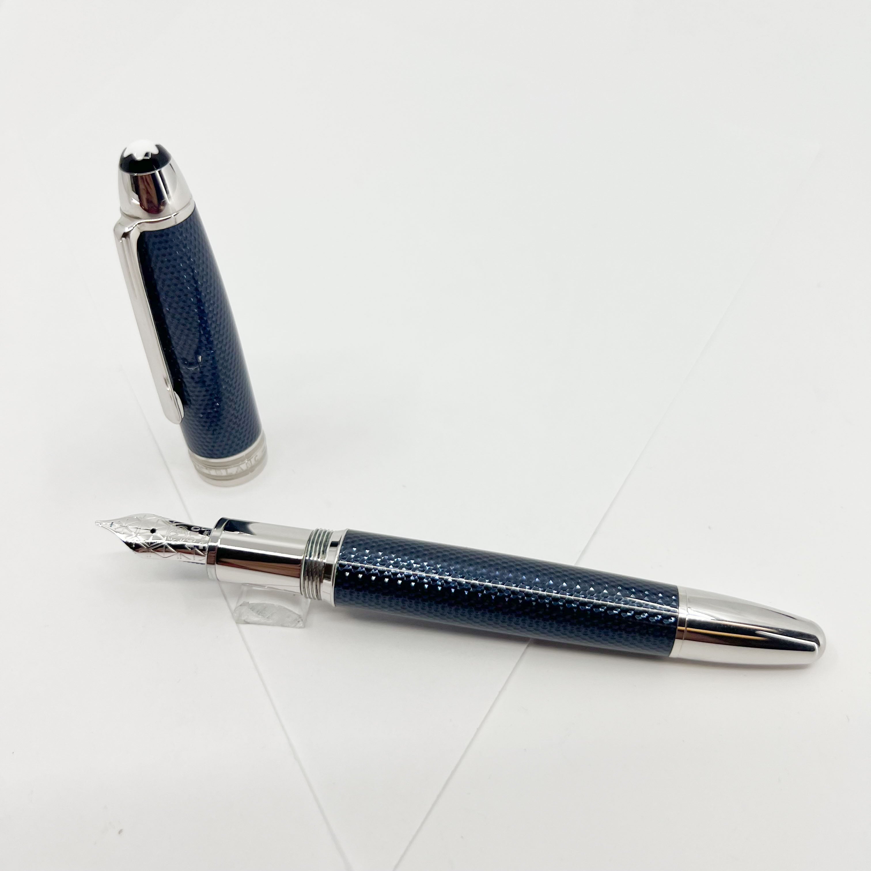 Ballpoint Pen MeisterstÃ¼ck Solitaire Blue Hour Legrand Montblanc - Main Image