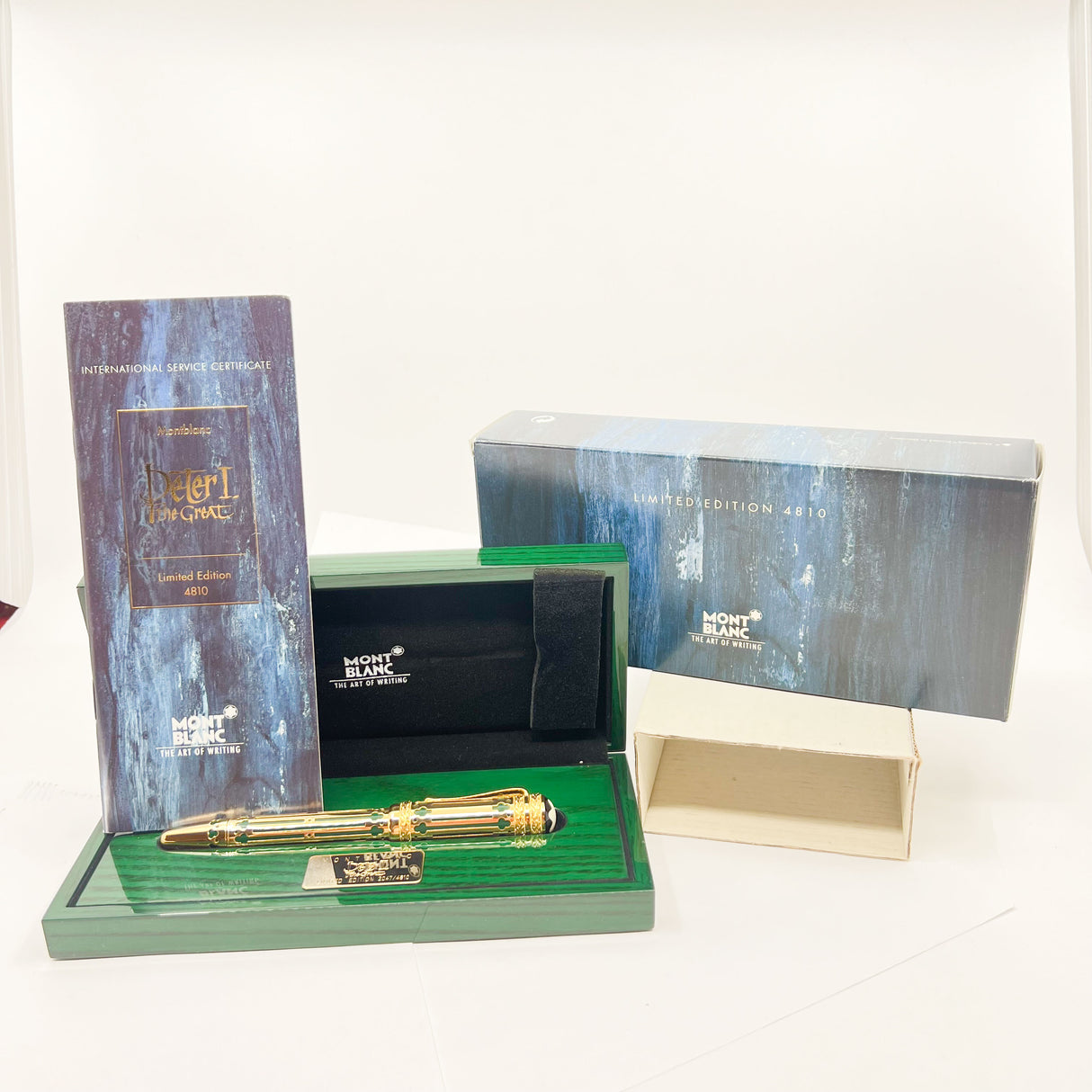 Montblanc Peter the Great Patron of the Arts Limited Edition Fountain Pen