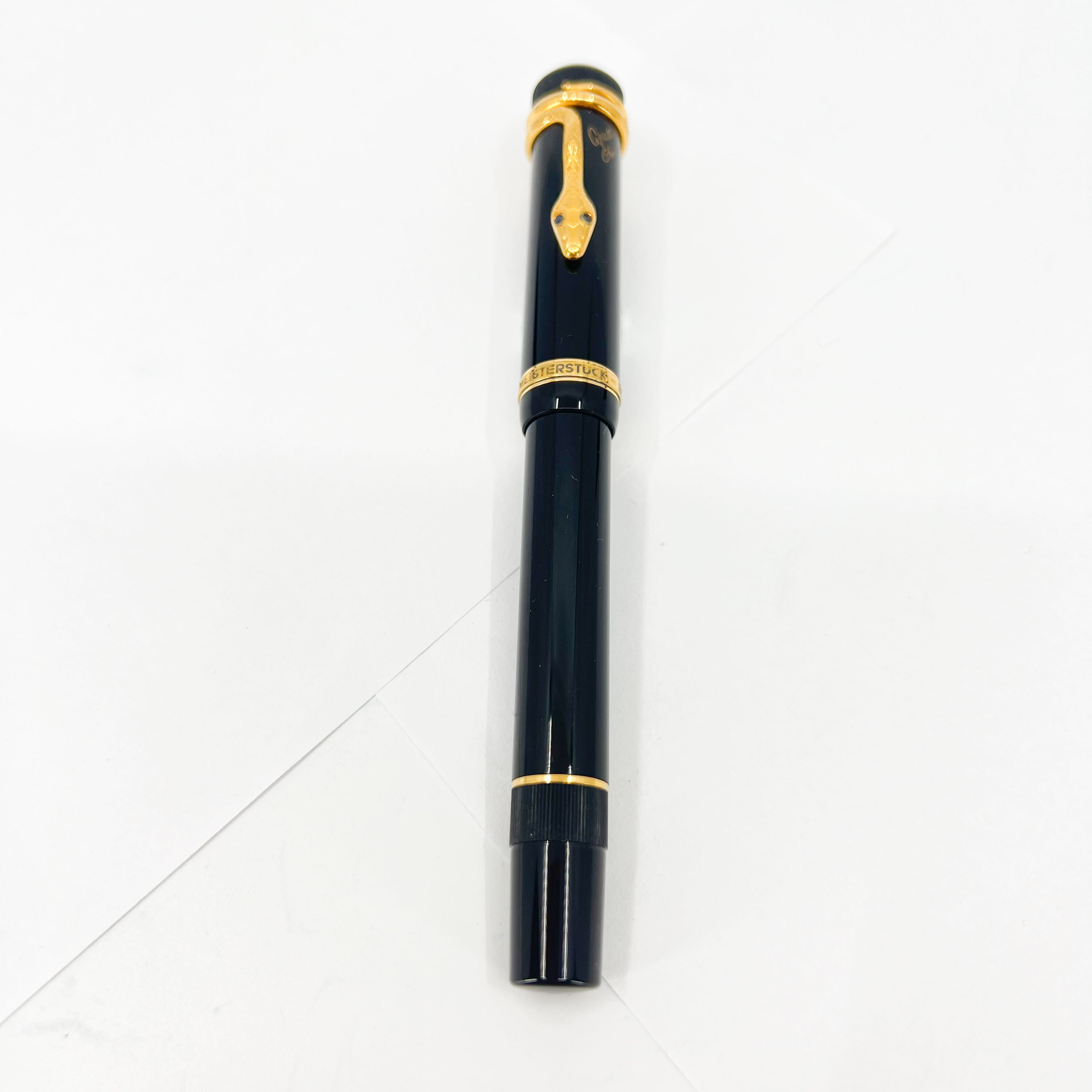 Montblanc Agatha Christie Vermeil Writer Series Limited Edition Founta Fountain Pen Hospital