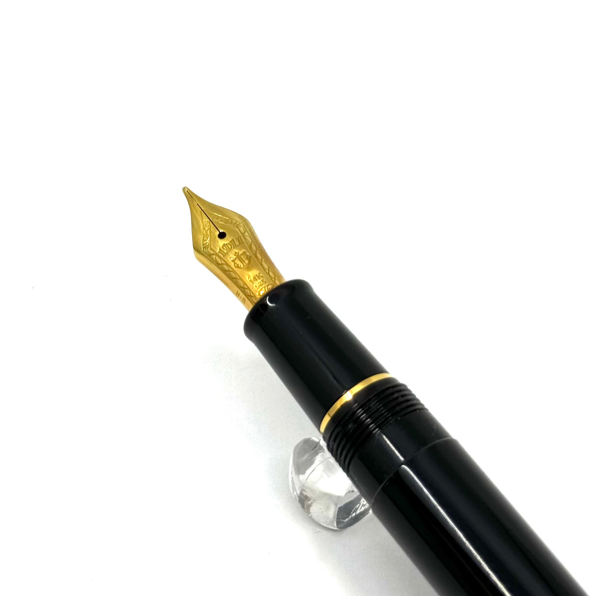 Sailor Black Professional Gear Slim Fountain Pen  - Broad 14kt Gold Nib
