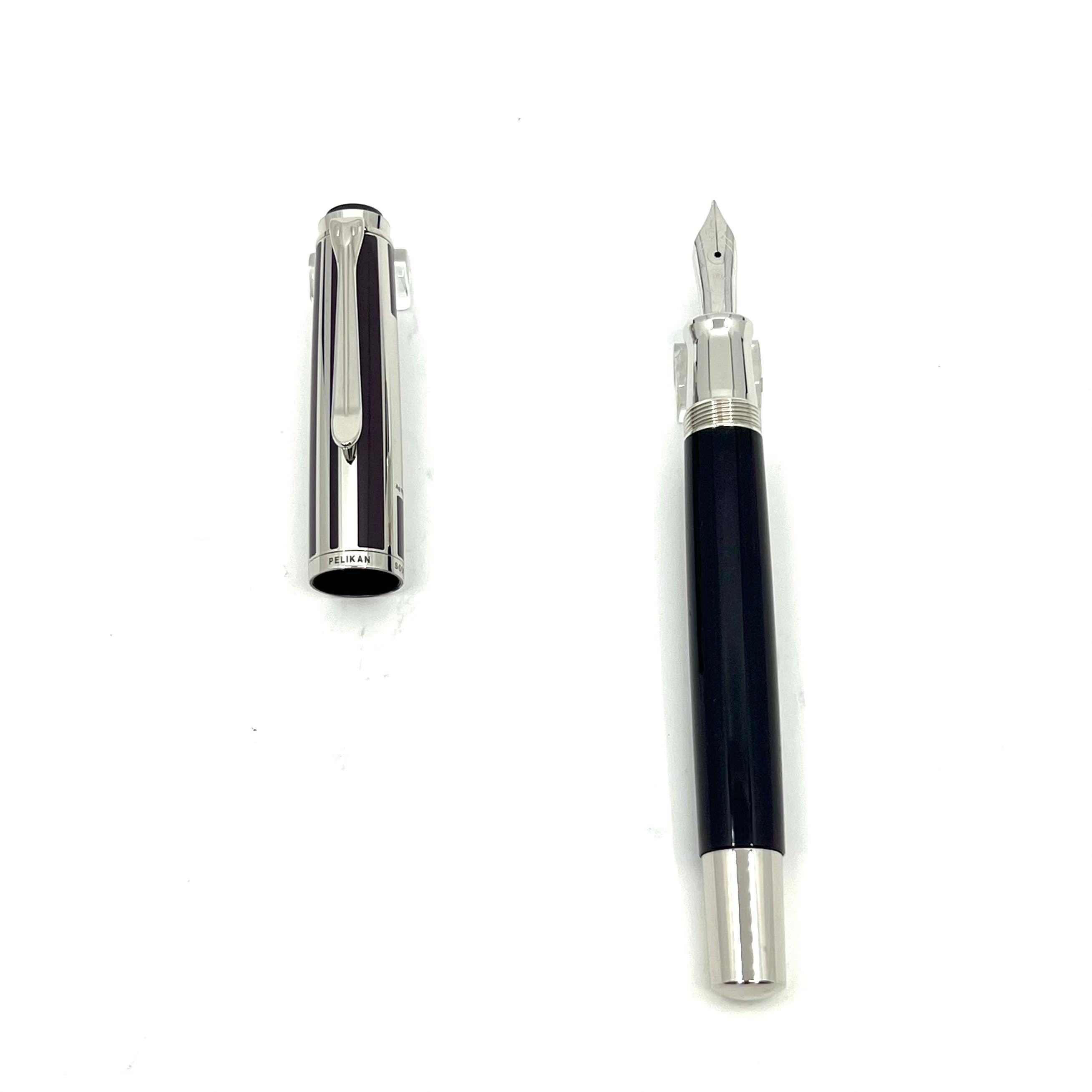 Pelikan M625 Aubergine Translucent Fountain Pen- Scarce
