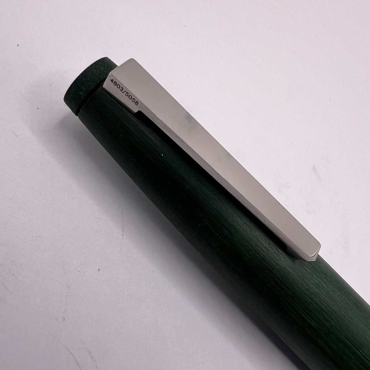 Lamy #2000 "Pine" Limited Edition - Brushed Dark Green Polycarbonate Fountain Pen   - Fine 14kt Gold Nib