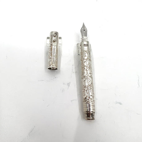 Yard-o-Led Pocket Sterling Silver Victorian Fountain Pen