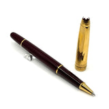 Montblanc Classique Doue Rollerball - Gold Vermeil Cap/Bordeaux Resin Barrel