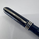 Visconti Amigdala "You & Me" Blue Marbled Limited Edition Fountain Pen  - Fine 14kt Gold  Nib