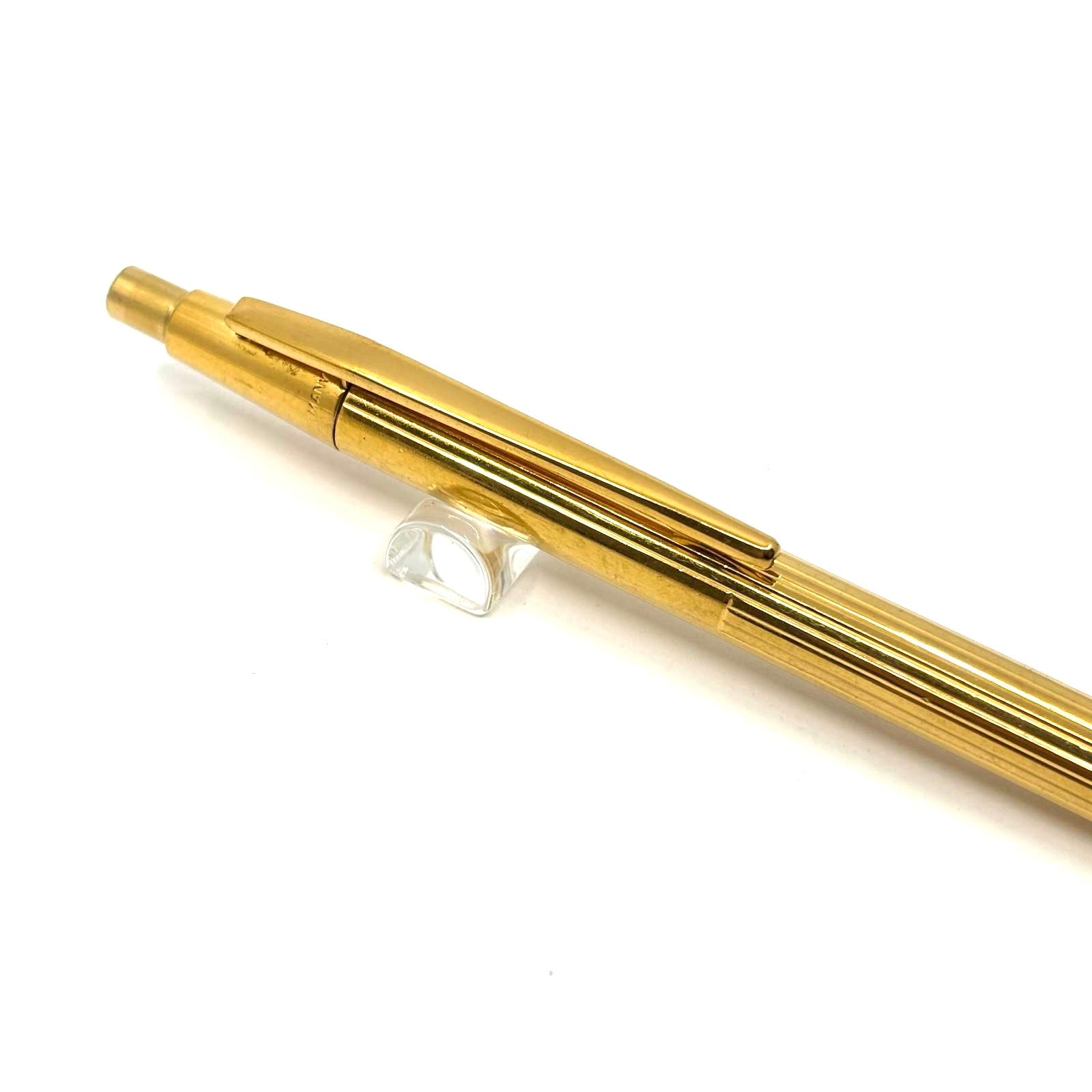 Montblanc Noblesse Gold Plated Fluted Body Mechanical Pencil - 0.5