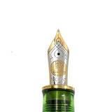 Pelikan M800 - The Original Transparent Green Demonstrator Fountain Pen (Ca. 1995)