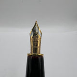 Platinum Izumo Urushi Akatame(Red) Hand Painted Lacquer Oversized Fountain Pen  - Fine 18kt Gold Nib