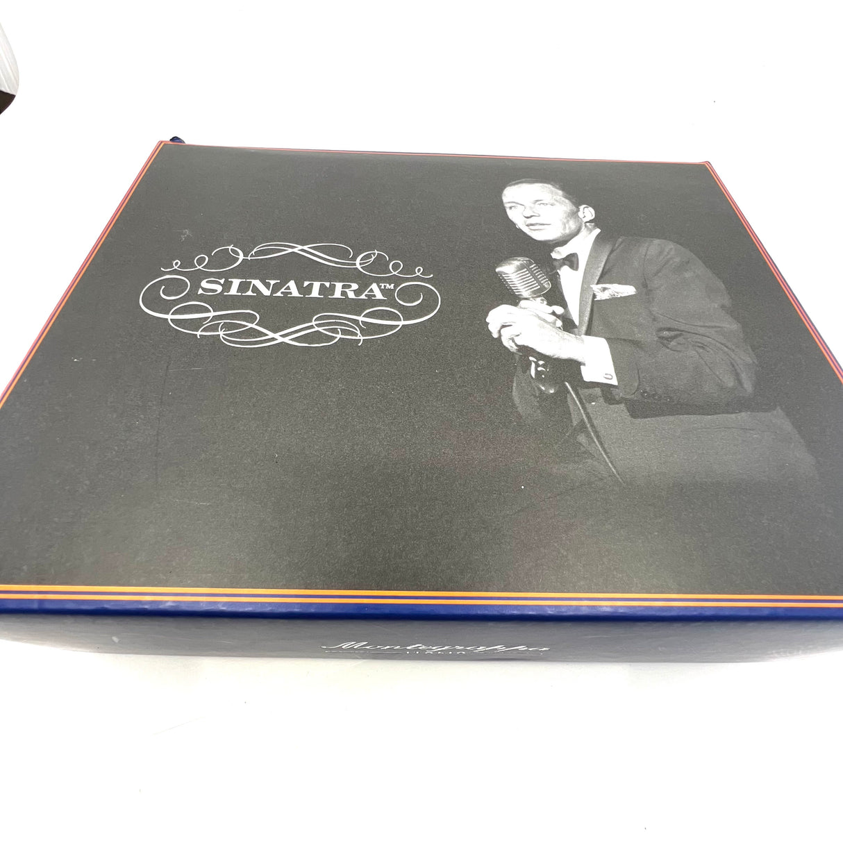 Montegrappa Frank Sinatra Limited Edition Pinstripe Blue Fountain Pen  - Circa 2011 - Medium 18kt Gold Nib