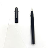 Montblanc Matte Black Metal QuickPen Styled Fountain Pen - Fine 14kt Gold  Nib