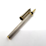 S. T. Dupont  Silver Montparnasse Mid-Sized Fountain Pen