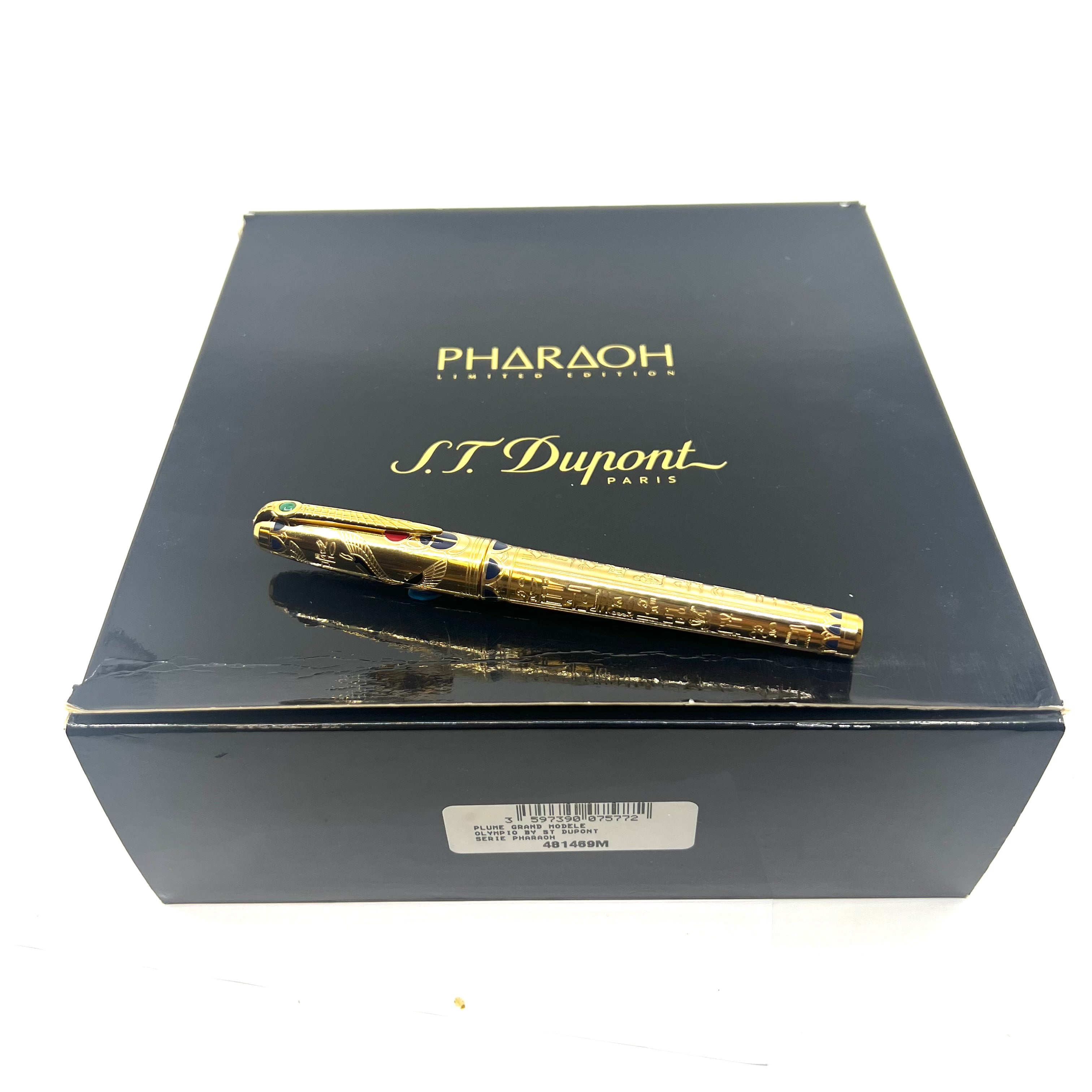 S.T. DuPont Pharoah Limited Edition Fountain Pen - Medium 18kt
