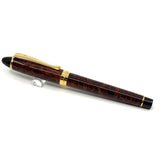 Aurora Ipsilon Deluxe Turtle Brown Fountain Pen