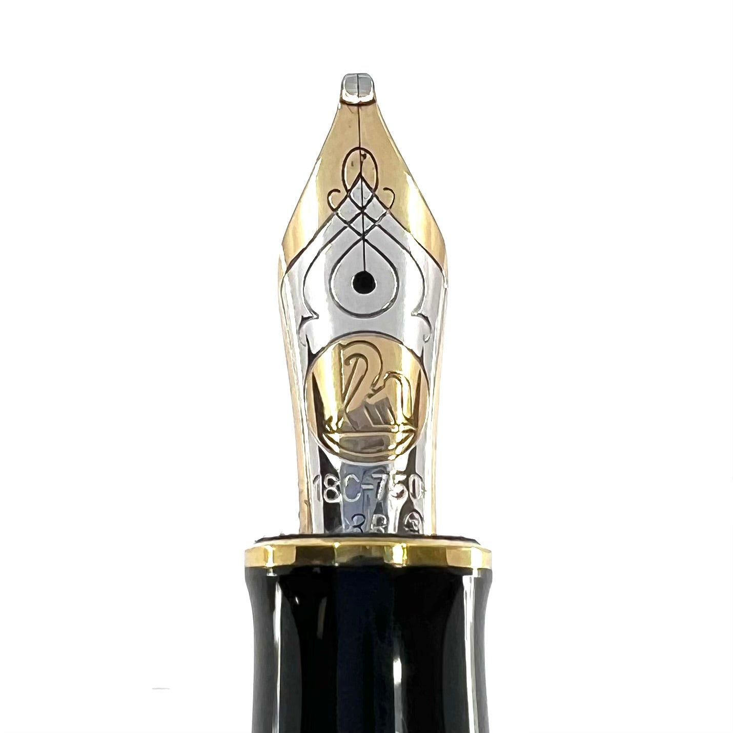 Pelikan M800 Early Blue Striped Fountain Pen with Rare 3B 