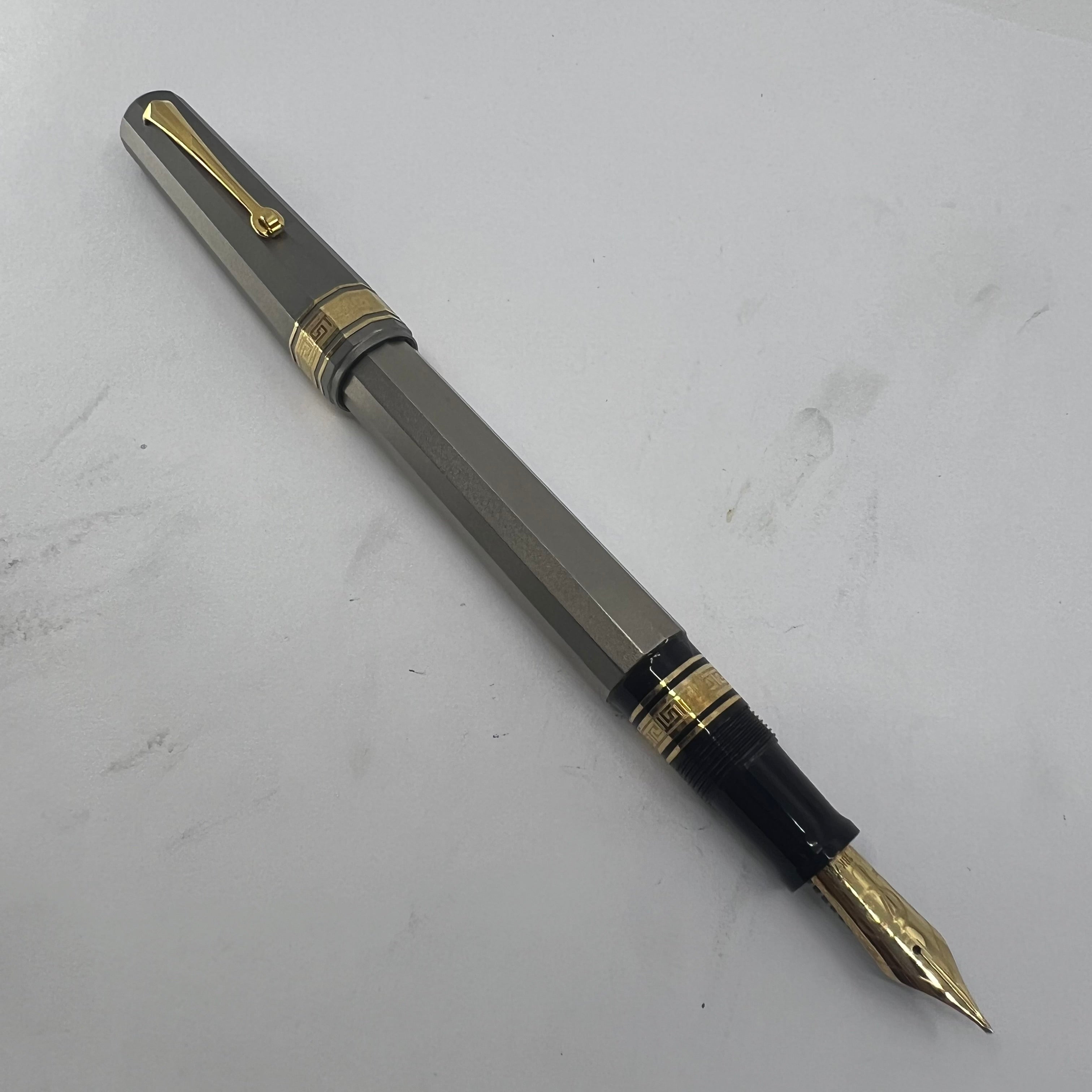 OMAS　タッシリ　Tassili　Ｍ-nib OMAS T-2 Titanium 75th Anniversary Limited Edition Fountain