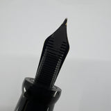 Delta Jubileum Sterling Silver Lever-Fill Limited Edition Fountain Pen - Medium 18kt Gold  Nib