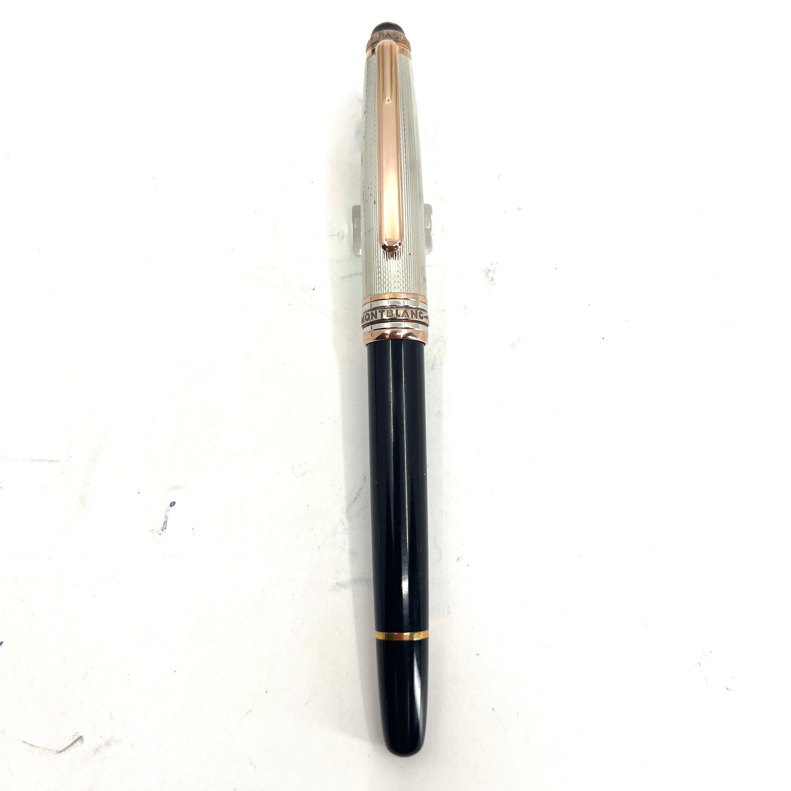MONTBLANC タイピン 30251 ブラック×ゴールド Meisterstück Platinum-Coated Ballpoint Pen - Luxury