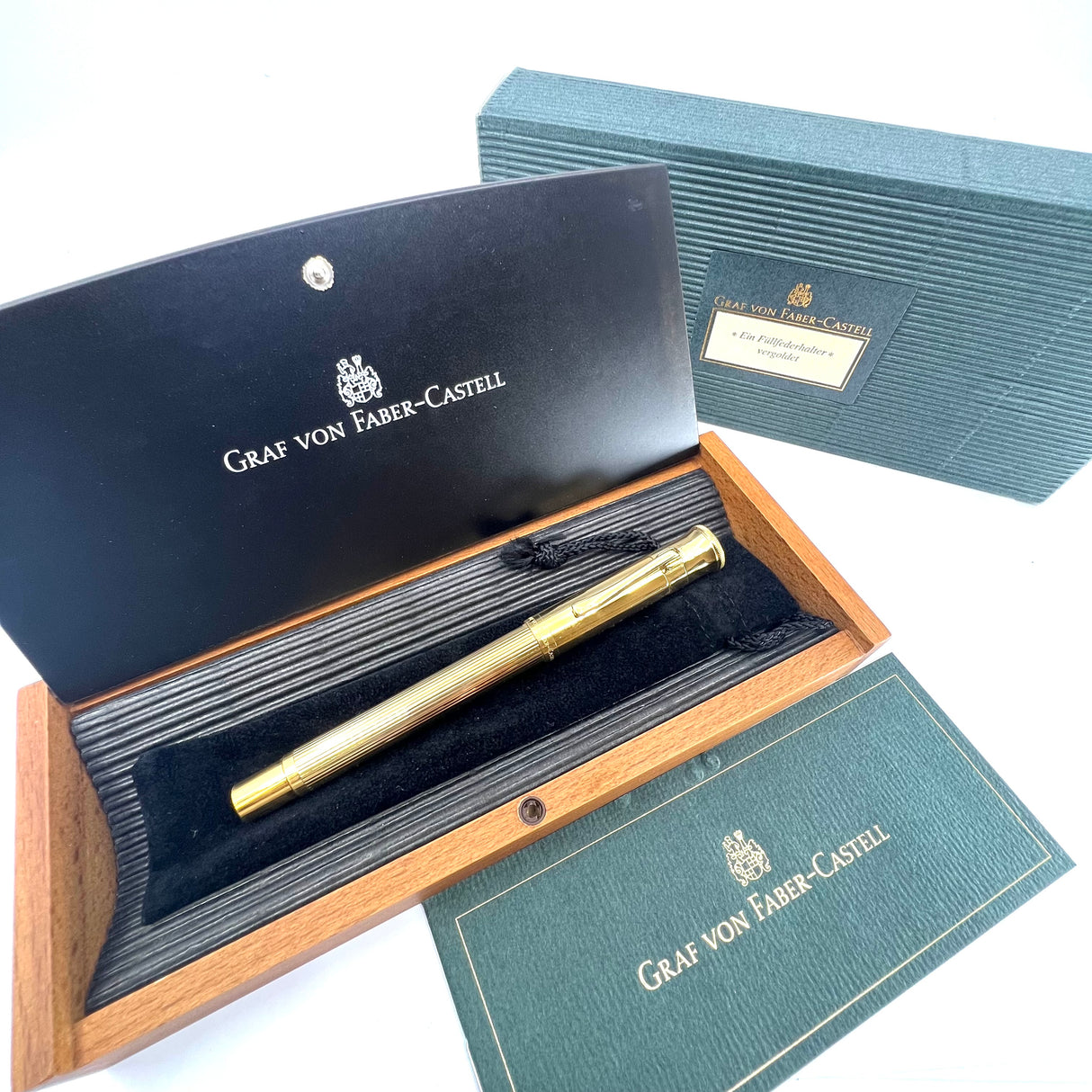 Faber Castell Big size Fountain Pen Full Gold Plated circa 1999