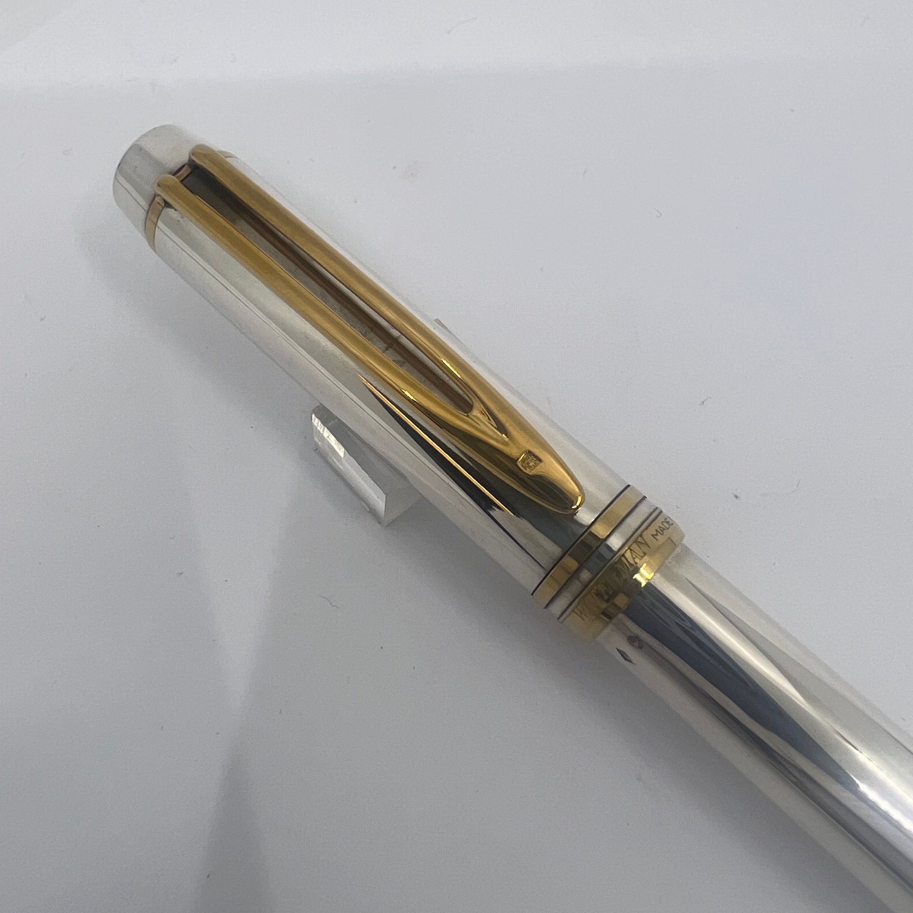Waterman Man 100 Full Covered Sterling Silver Ballpoint Pen