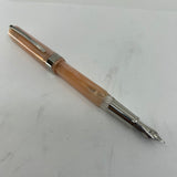 Visconti Opera Demo Carousel Swirl Pink Blush Fountain Pen - Flexible Medium 18kt Gold Nib