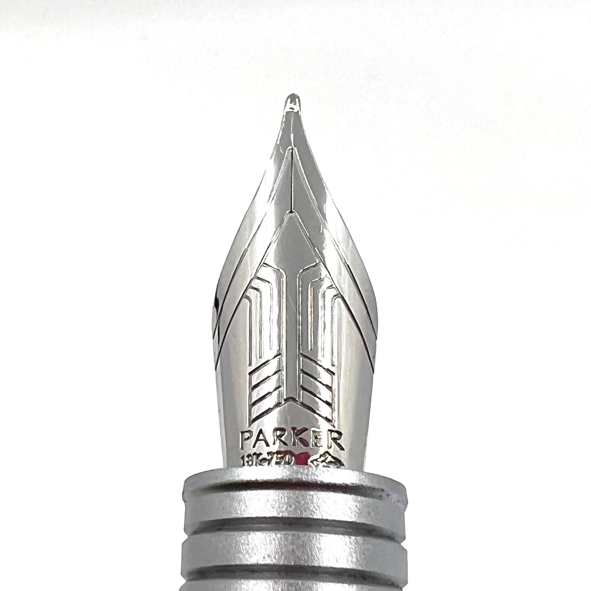 Parker Premier Brushed Stainless Steel Fountain Pen