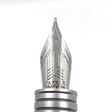 Parker Premier Brushed Stainless Steel Fountain Pen