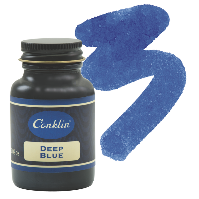 Deep Ink Blue Conklin Ink Deep Blue 60ml – Fountain Pen Hospital