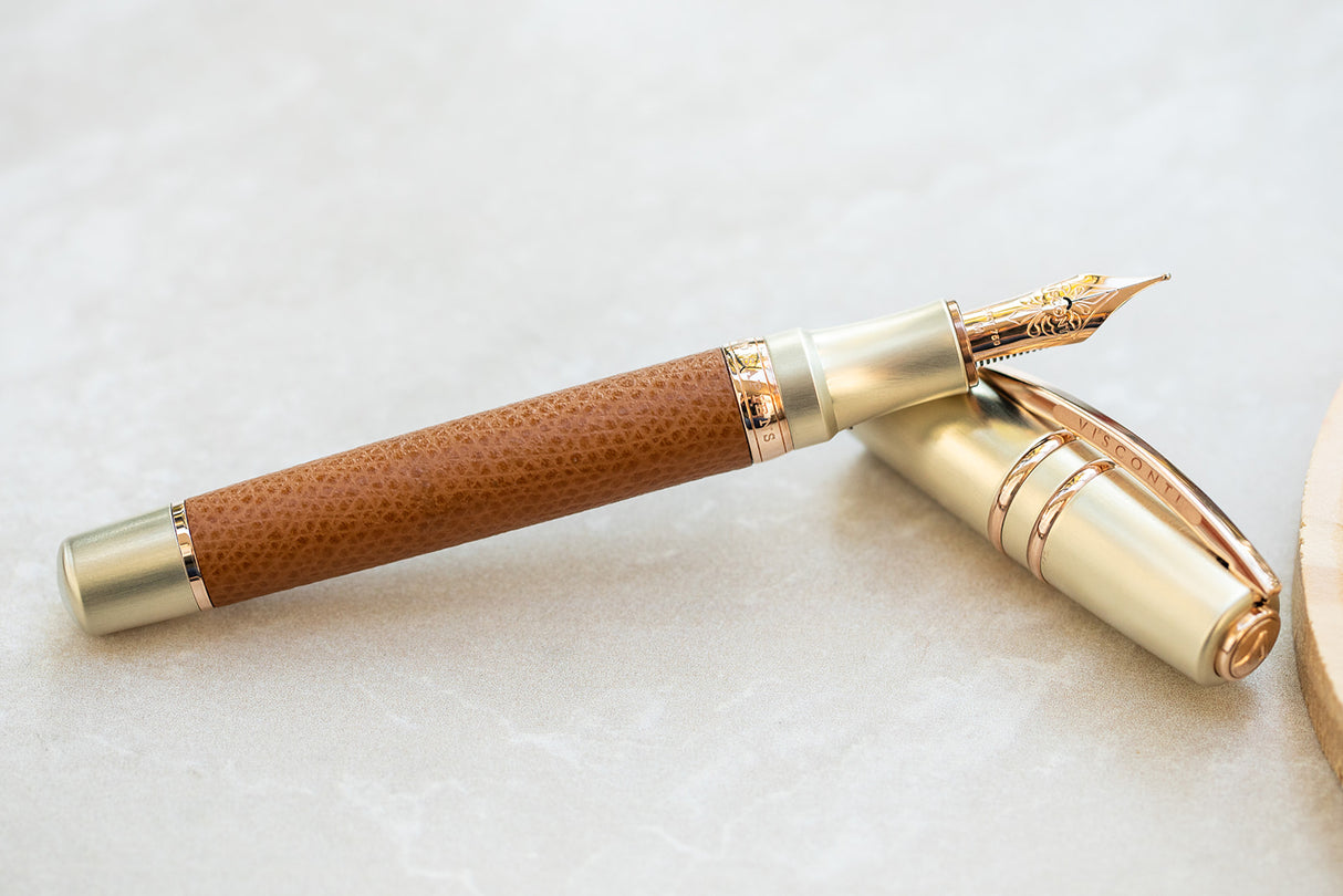 Visconti Homo Sapiens Dual Touch Cognac - Fountain Pen