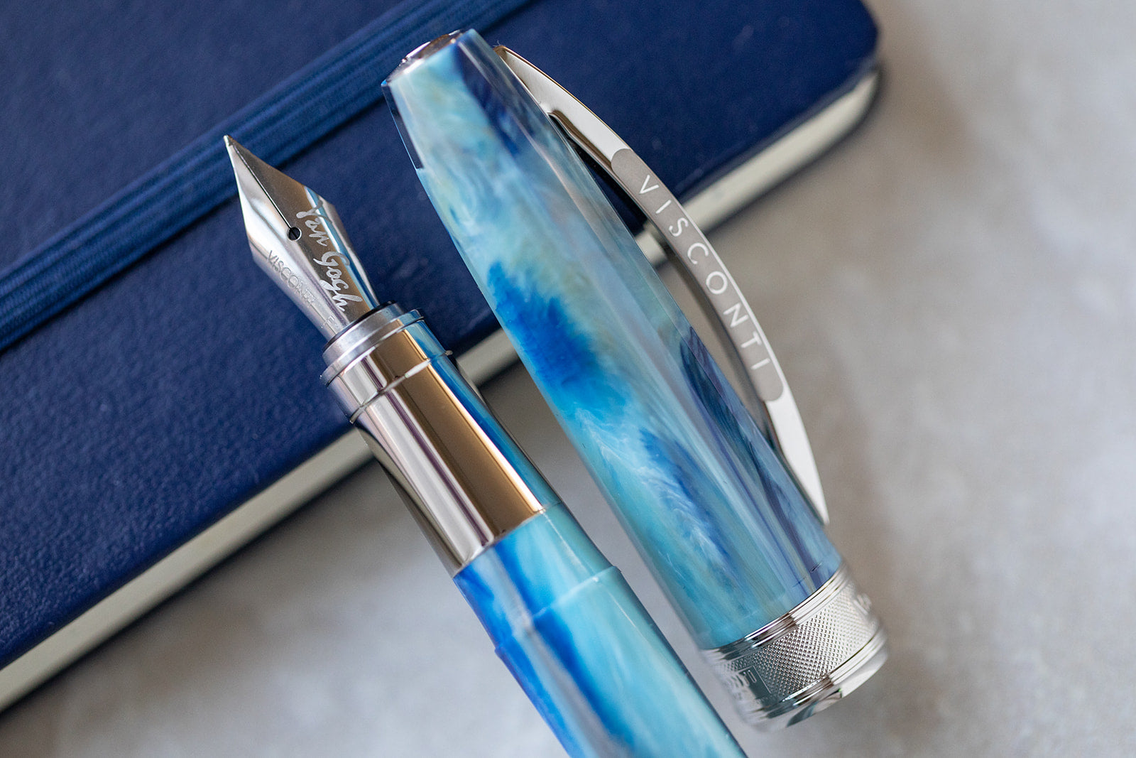 Visconti Portrait Blue 万年筆 Visconti Van Gogh Fountain Pen Portrait Blue