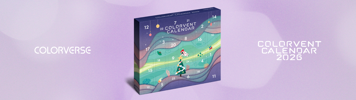 Colorverse Colorvent Calendar 2026 Ink Bottle Collection