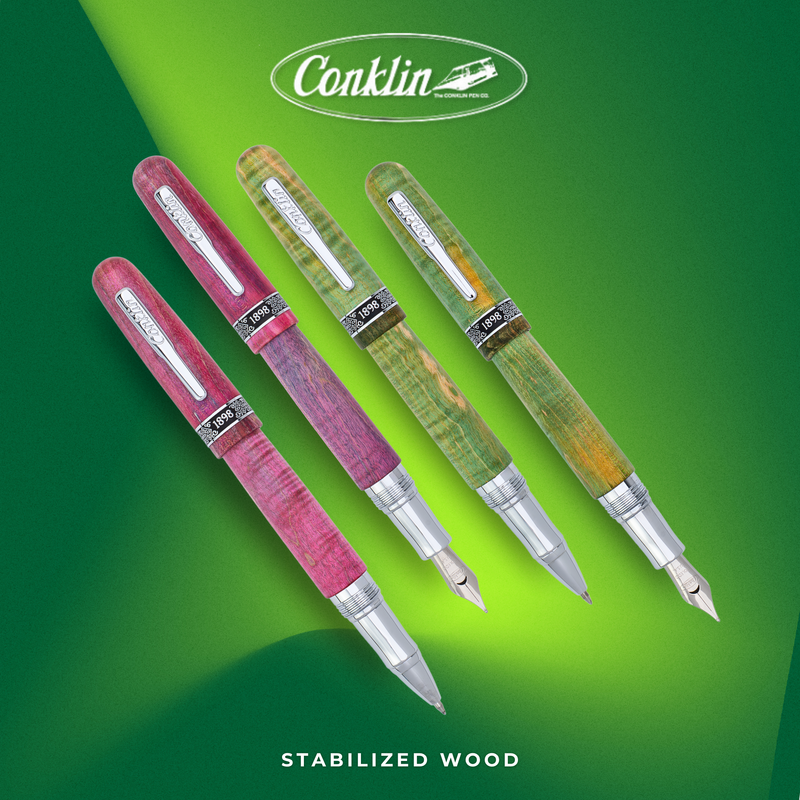 Conklin 1898 Stabilized Wood Collection
Limited Edition