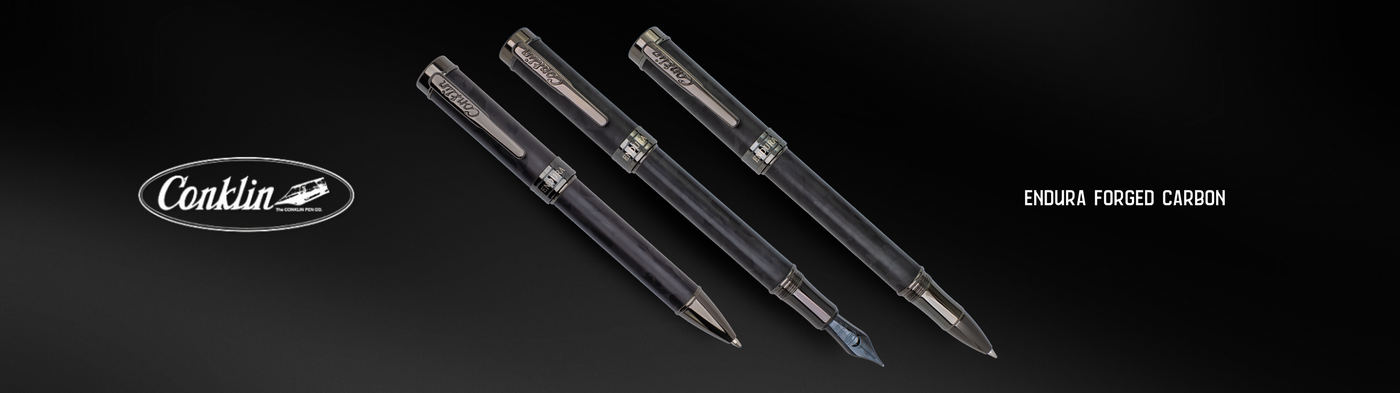 Conklin Endura Forged Carbon Collection