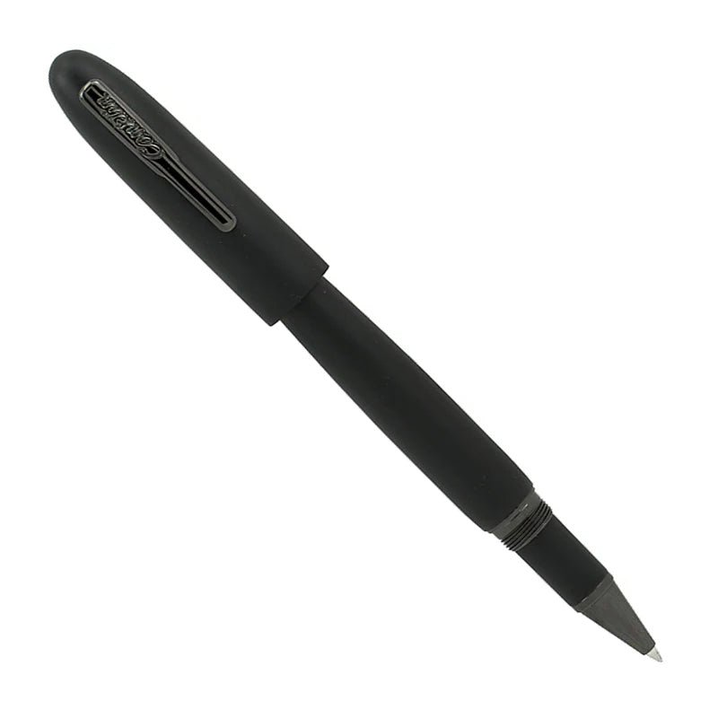 Conklin All American Matte Black Black & Gunmetal - Rollerball