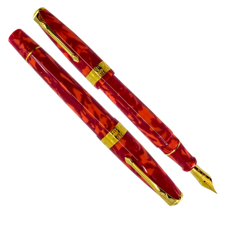 Conway Stewart Model 100 Mosaic Red - Fountain Pen