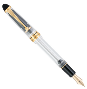 Custom 823 Clear Demonstrator Fountain Pen - Posted