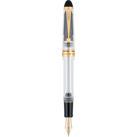 Custom 823 Clear Demonstrator Fountain Pen