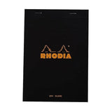 Rhodia Black Dotted Softcover Notebook 4 X 5.8in