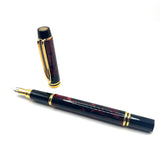 Waterman Rhapsody Burgundy Marble Fountain Pen - Medium 18kt Gold Nib